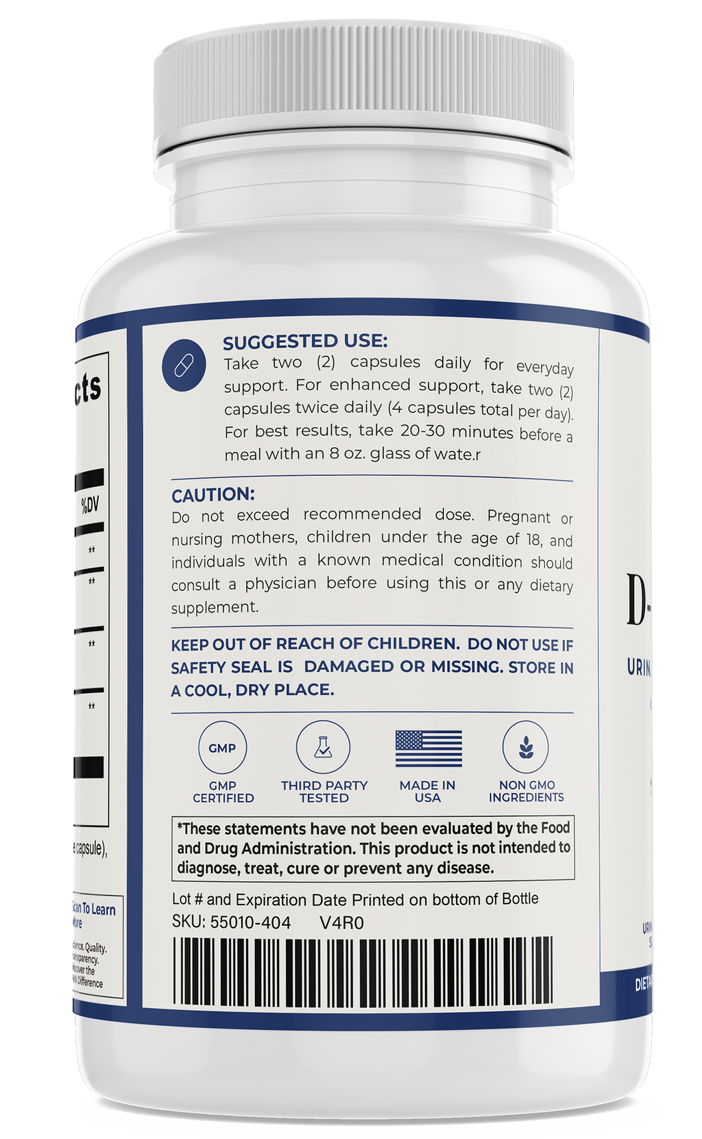 Supplement Facts panel